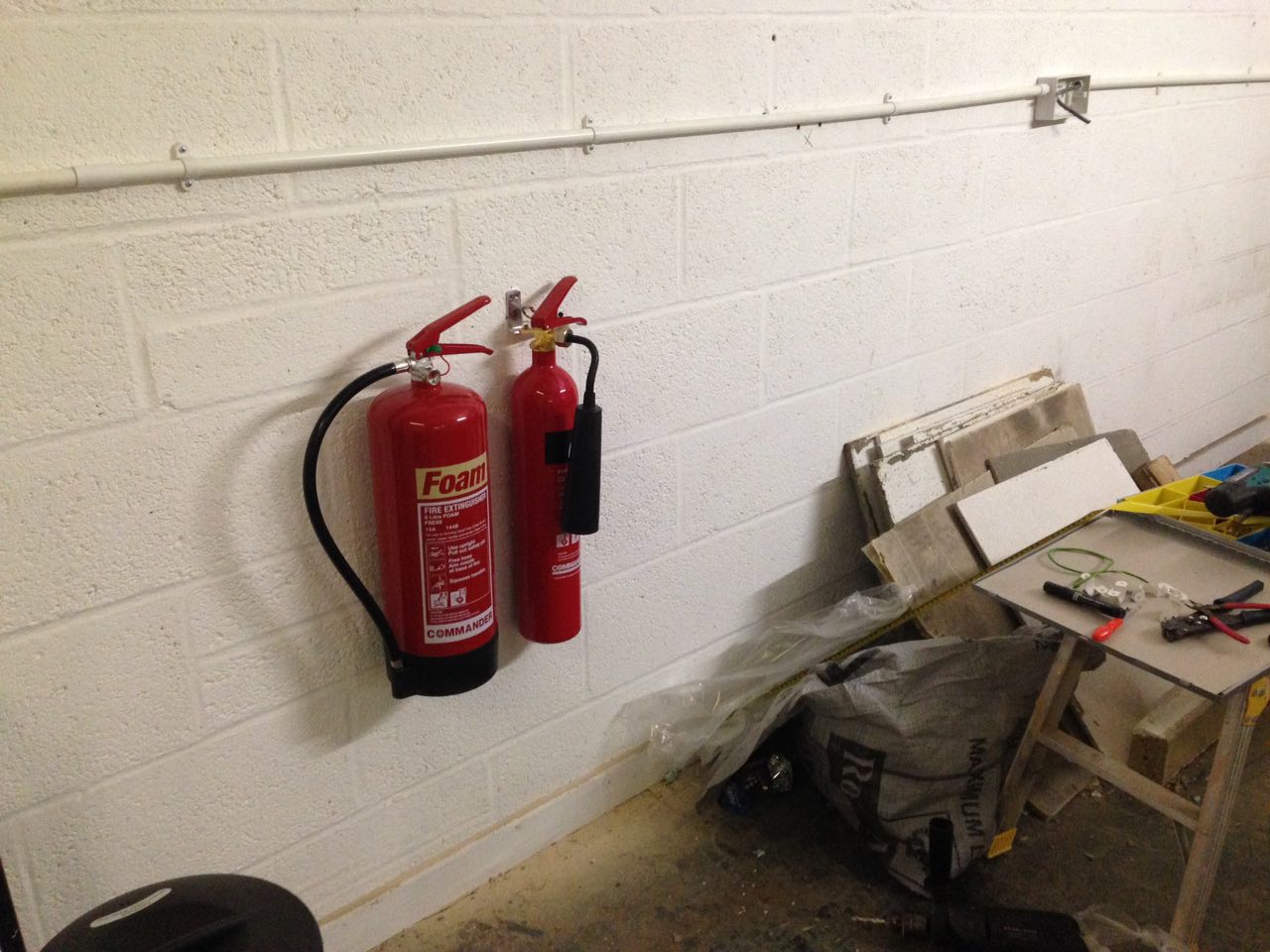 Fire extinguishers