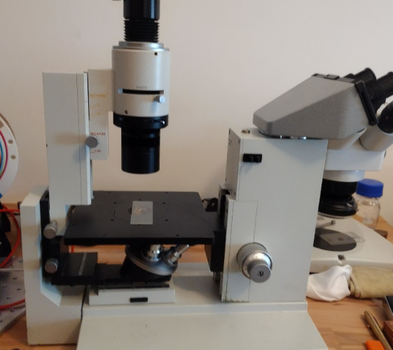 Modernising a Leitz Phase Contrast Microscope